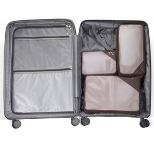 Paklite - PA235-D Set 3 Packing Cubes L-M-S - Choc