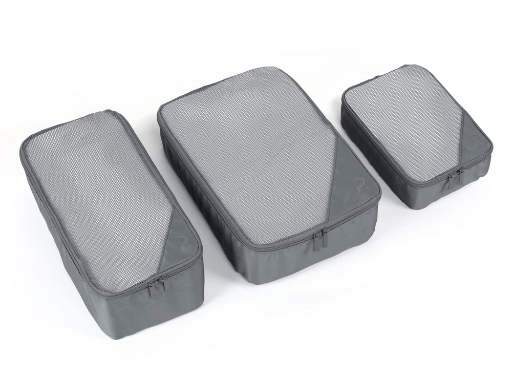 Paklite - PA235 Set 3 Packing Cubes L-M-S - Grey