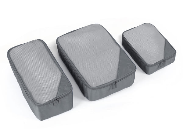 Paklite - PA235 Set 3 Packing Cubes L-M-S - Grey