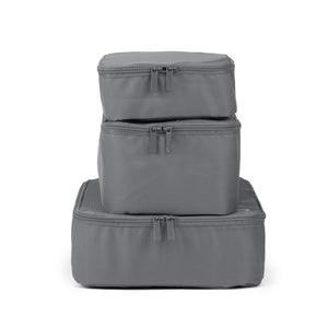 Paklite - PA235 Set 3 Packing Cubes L-M-S - Grey