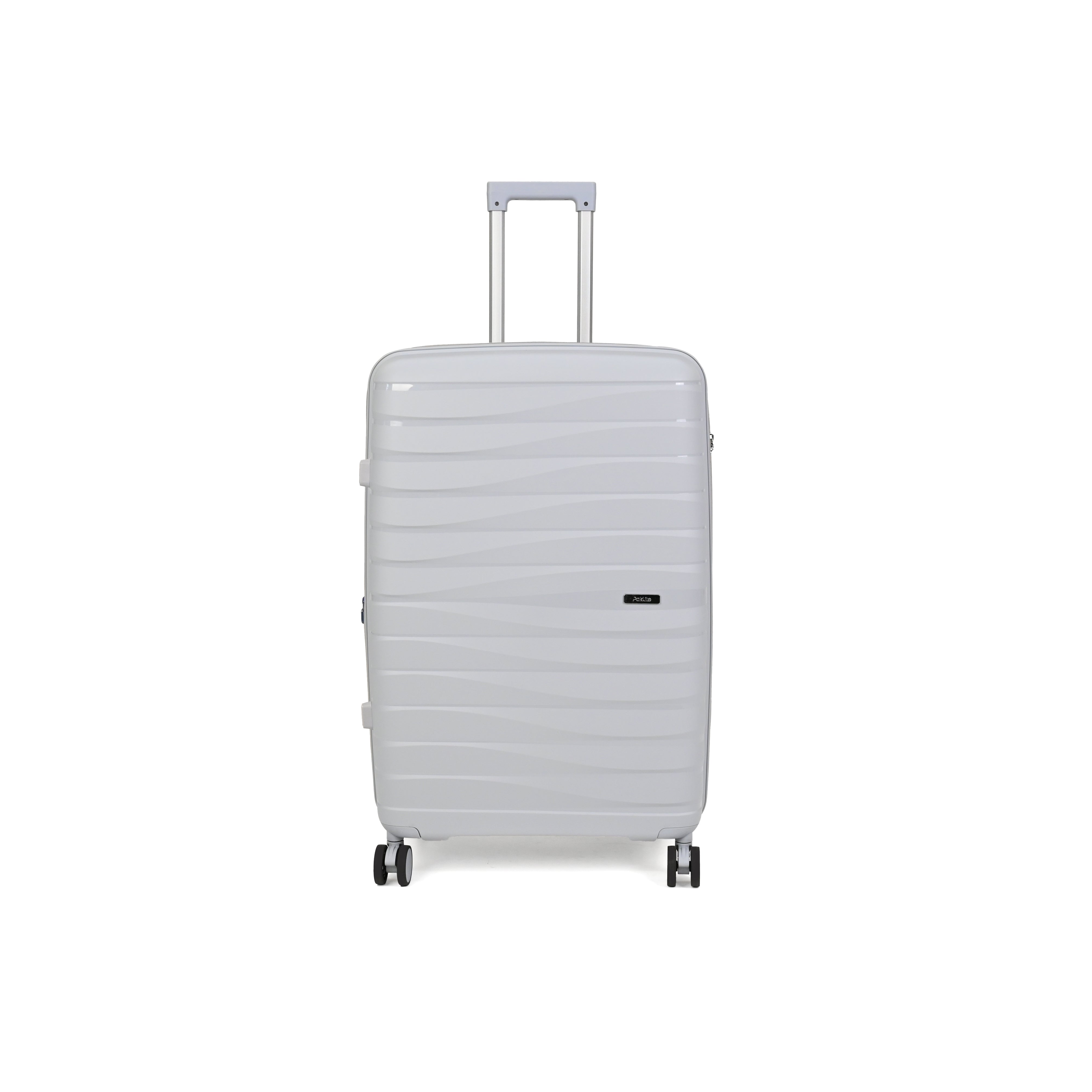 Paklite - PA34 Large 28in spinner suitcase - Silver