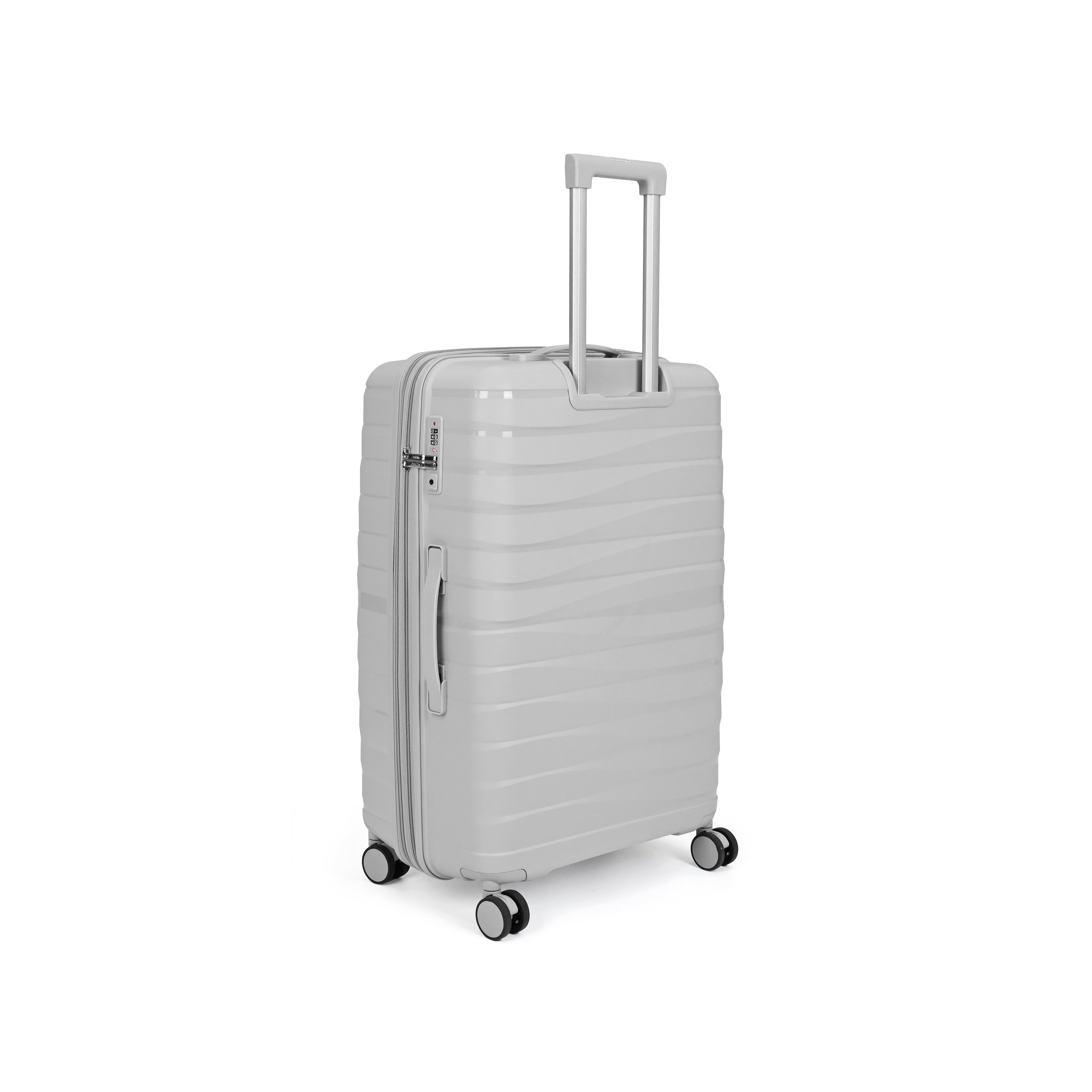 Paklite - PA34 Large 28in spinner suitcase - Silver