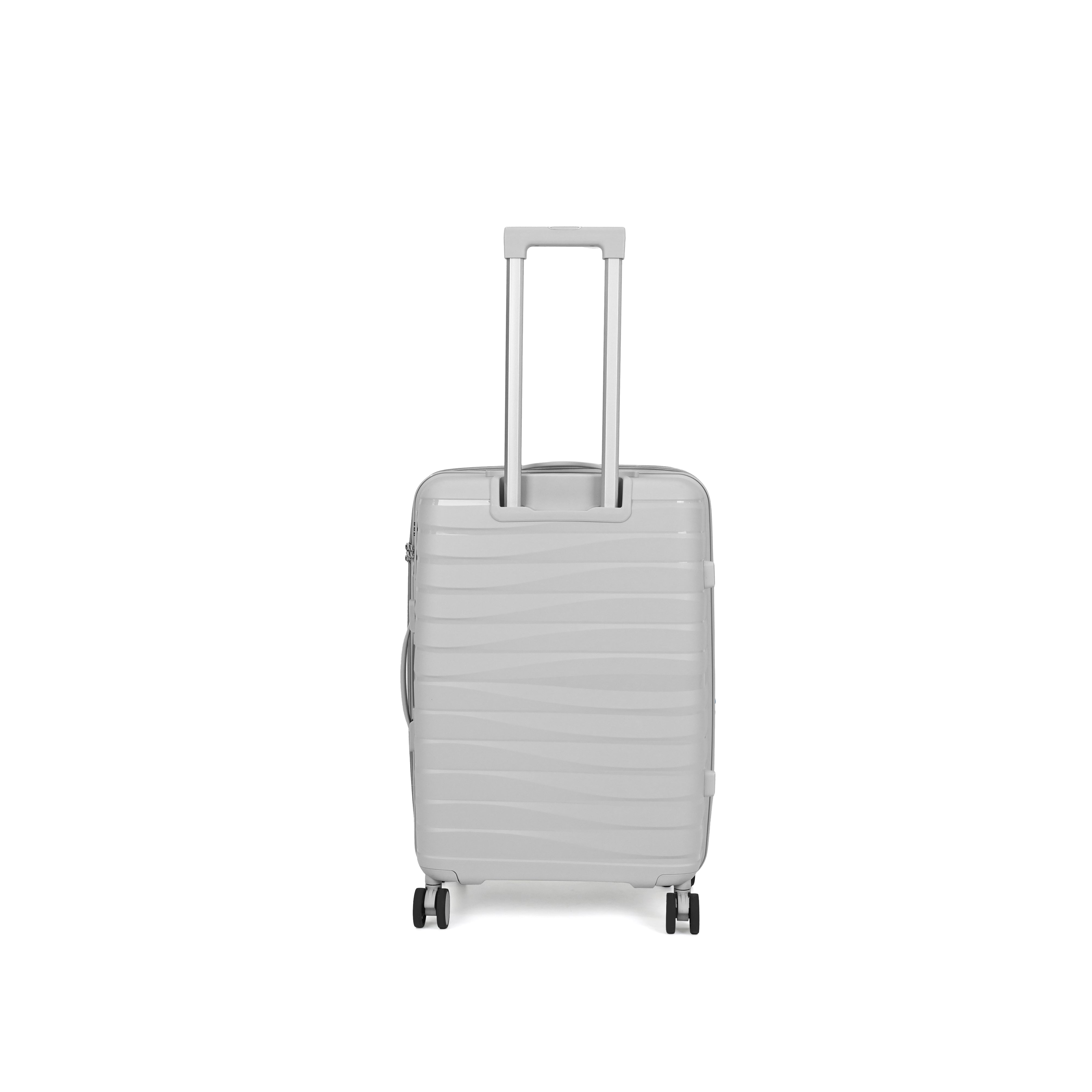 Paklite - PA34 Medium 24in spinner suitcase - Silver - 0