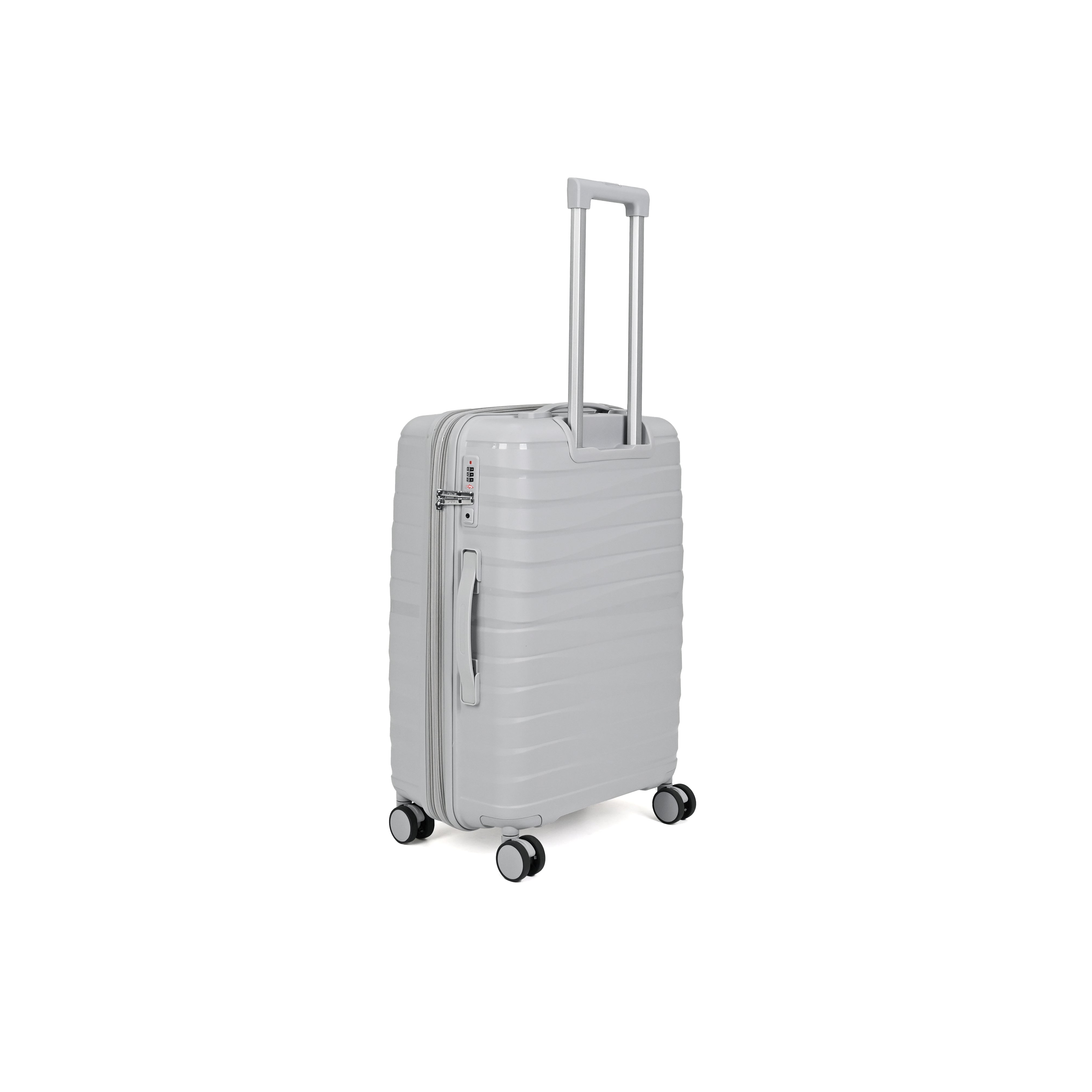 Paklite - PA34 Medium 24in spinner suitcase - Silver