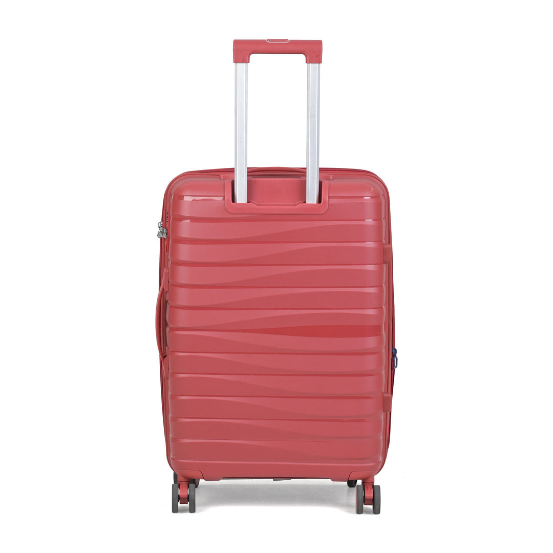 Paklite - PA34 Medium 24in spinner suitcase - Red - 0