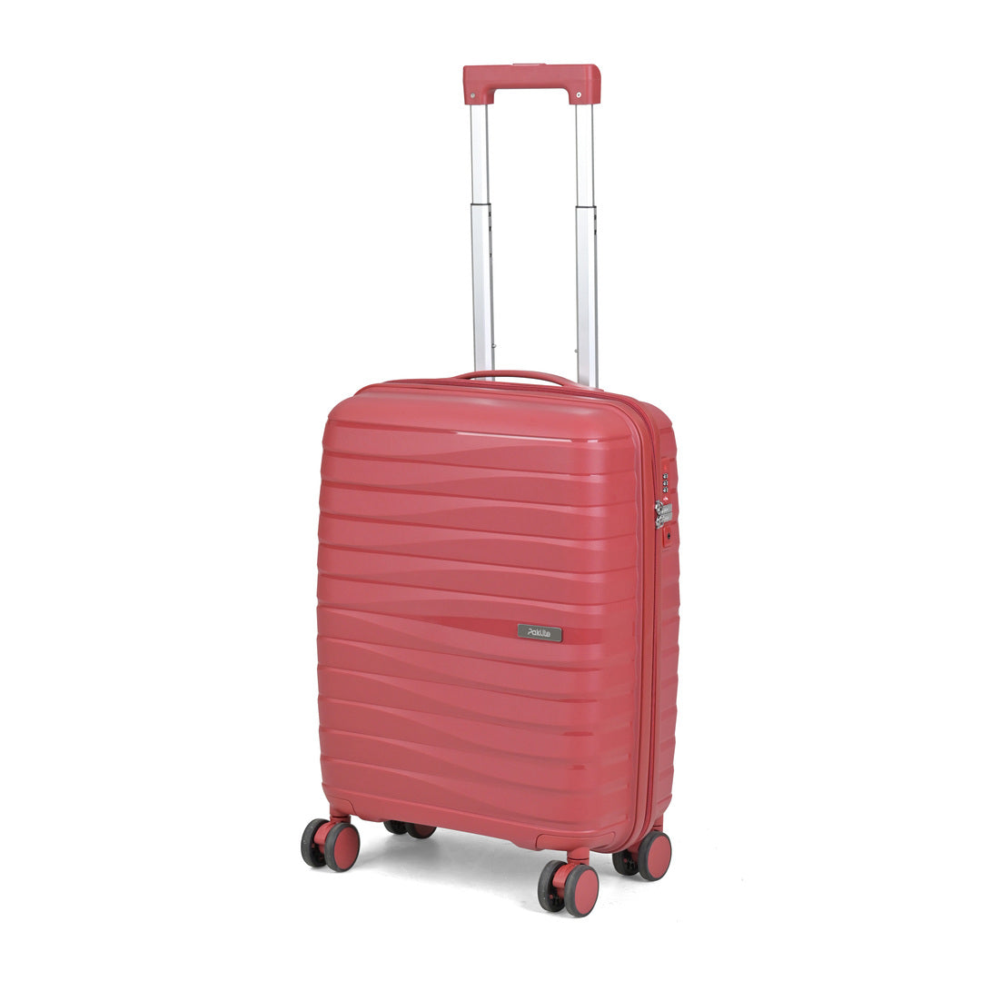 Paklite - PA34 small 20in spinner suitcase - Red