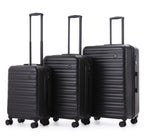 Paklite - PA55 PILOT 3pce Luggage Set - Black