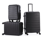 Paklite - PA55 PILOT 3pce Luggage Set - Black