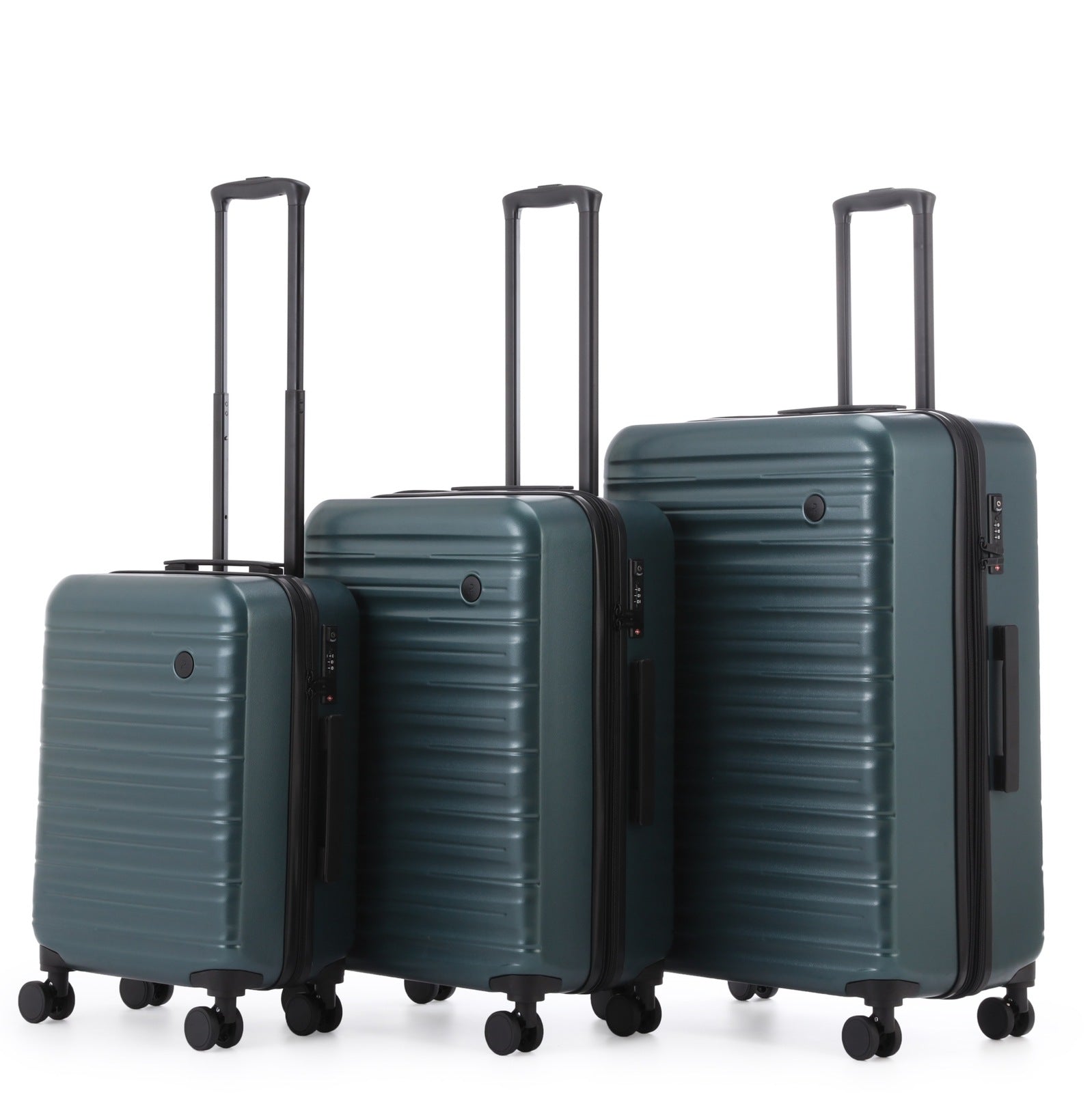 Paklite - PA55 PILOT 3pce Luggage Set - Forest Green