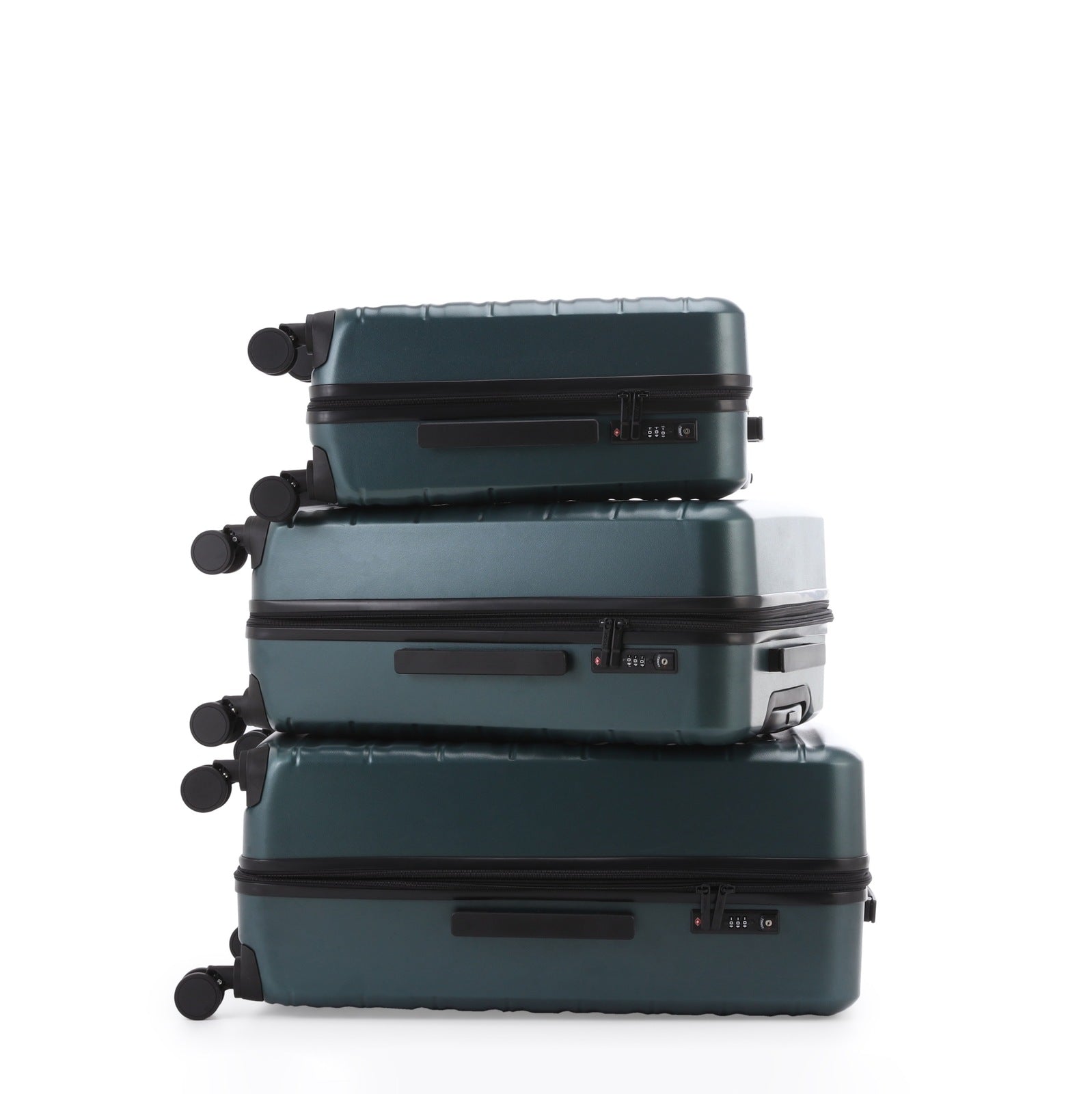 Paklite - PA55 PILOT 3pce Luggage Set - Forest Green