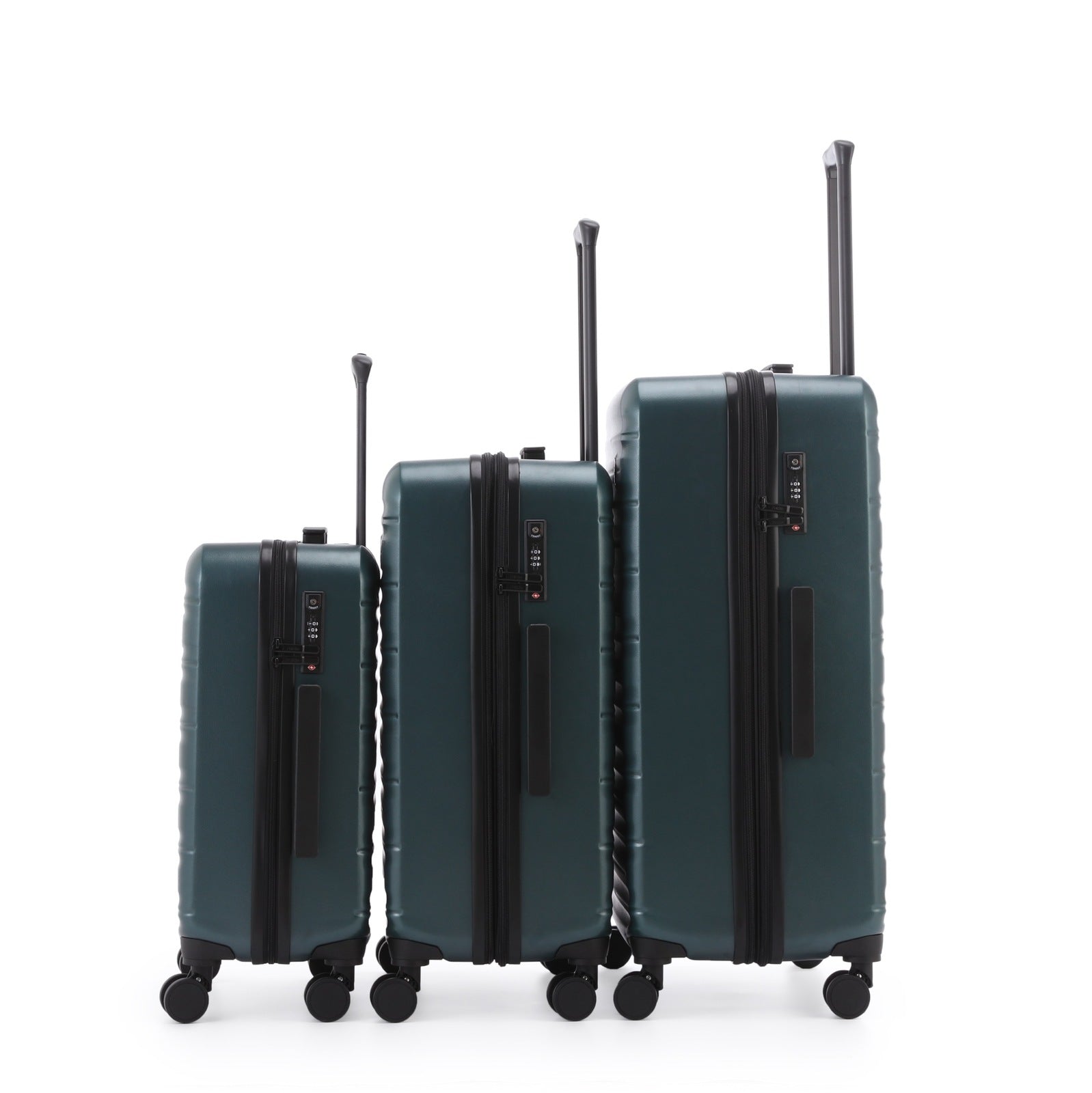 Paklite - PA55 PILOT 3pce Luggage Set - Forest Green