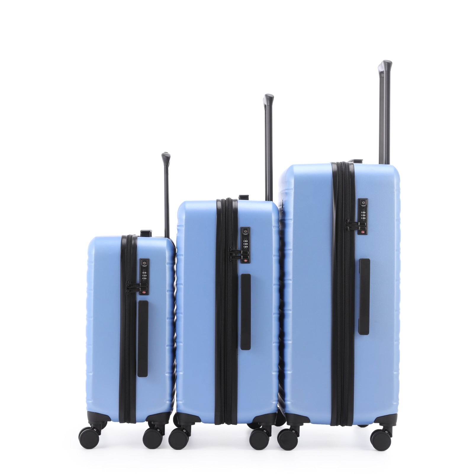 Paklite - PA55 PILOT 3pce Luggage Set - Periwinkle