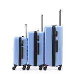 Paklite - PA55 PILOT 3pce Luggage Set - Periwinkle