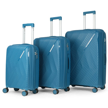 Paklite - PA72-3pc ROVER Sm-Med-Large Luggage Set - Blue