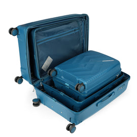 Paklite - PA72-3pc ROVER Sm-Med-Large Luggage Set - Blue - 0