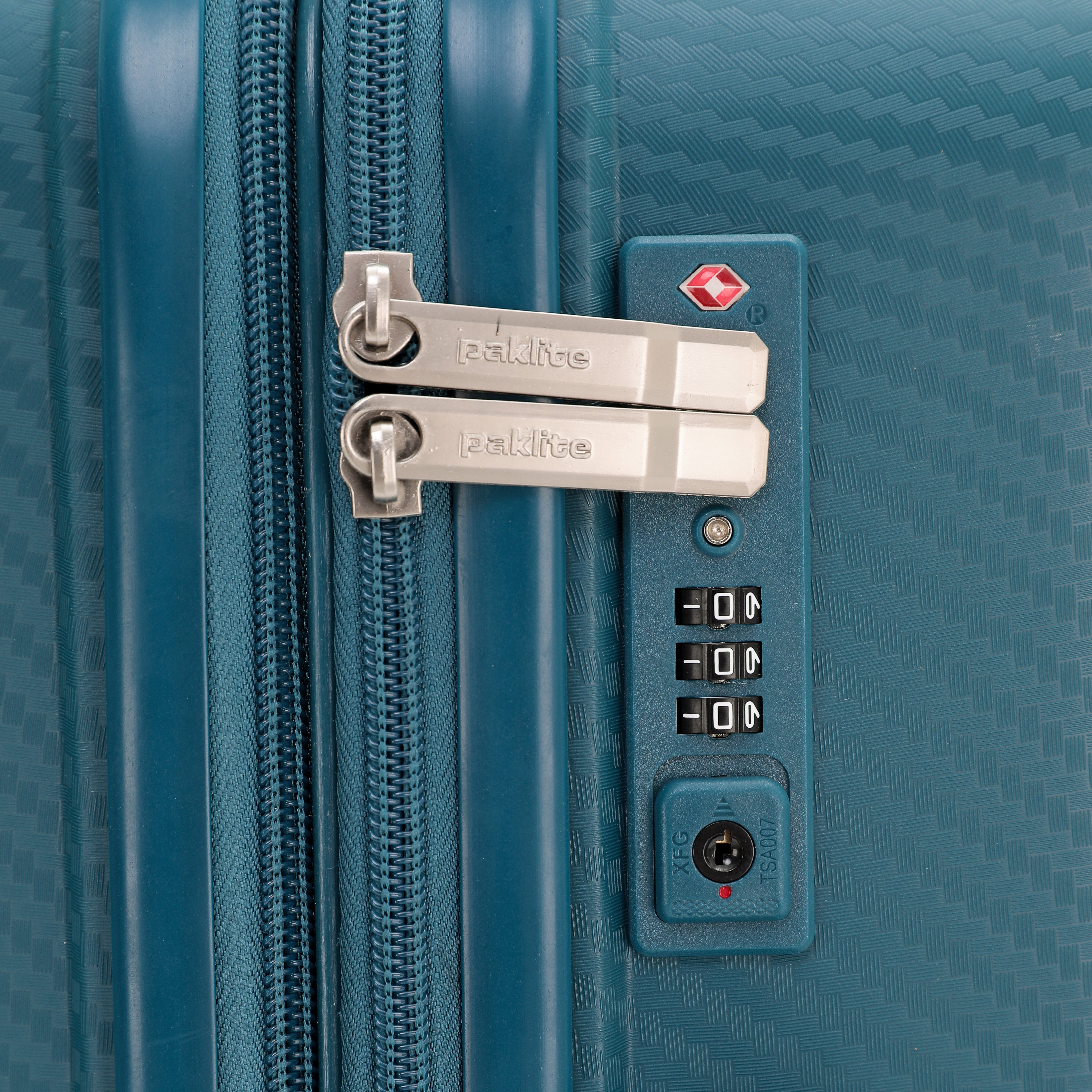 Paklite - PA7350 Set of 3 Suitcases - Blue-12