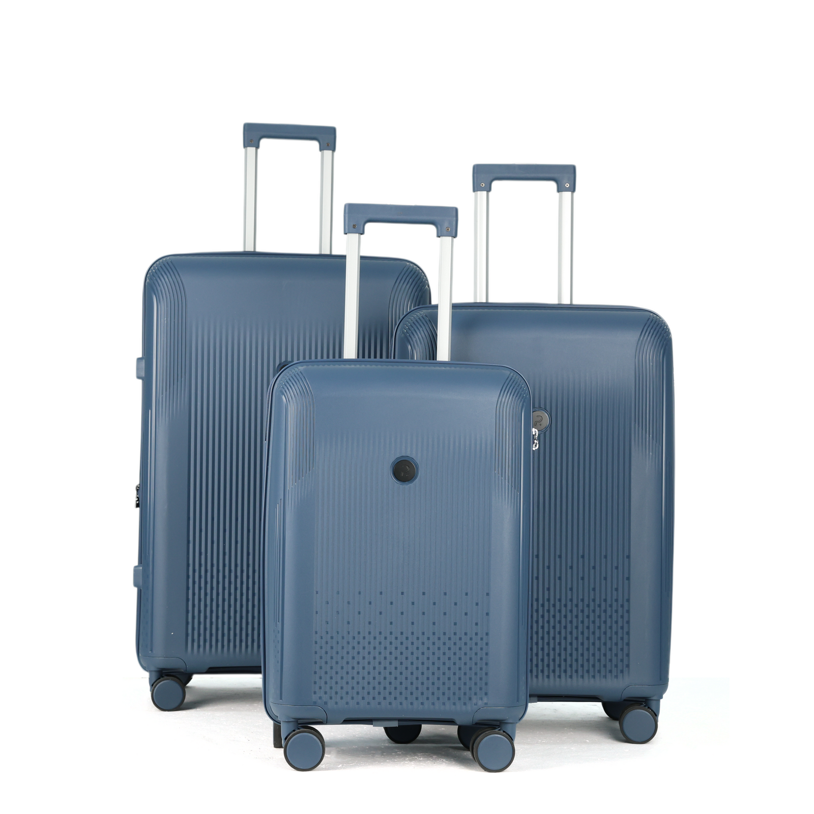 Paklite - PA85-3pc VISTA Sm-Med-Large Luggage Set - Navy