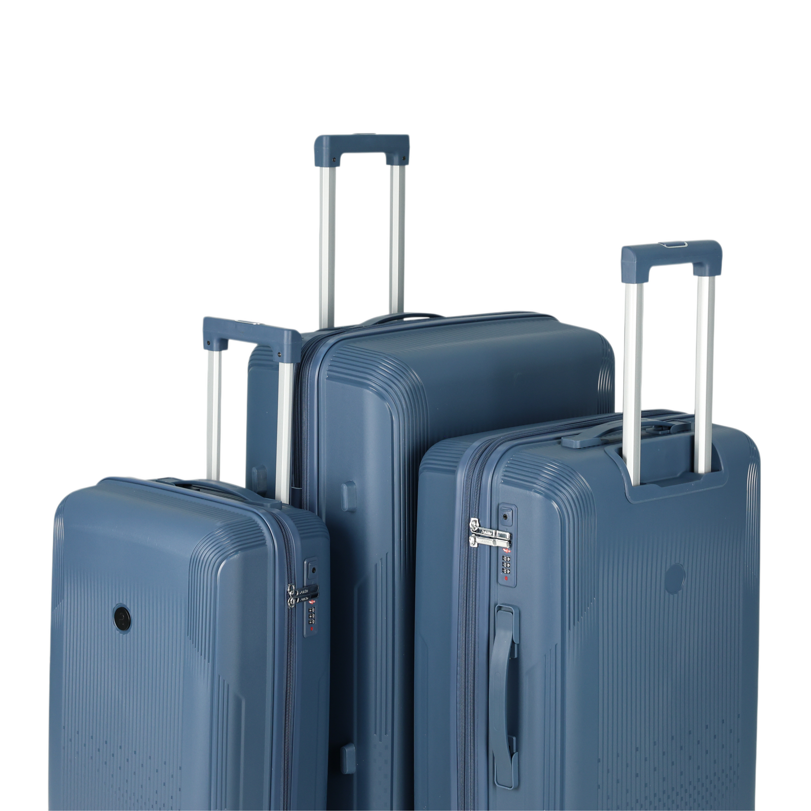 Paklite - PA85-3pc VISTA Sm-Med-Large Luggage Set - Navy