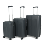 Paklite - PA97-3pc Cross Wind Sm-Med-Large Luggage Set - Navy