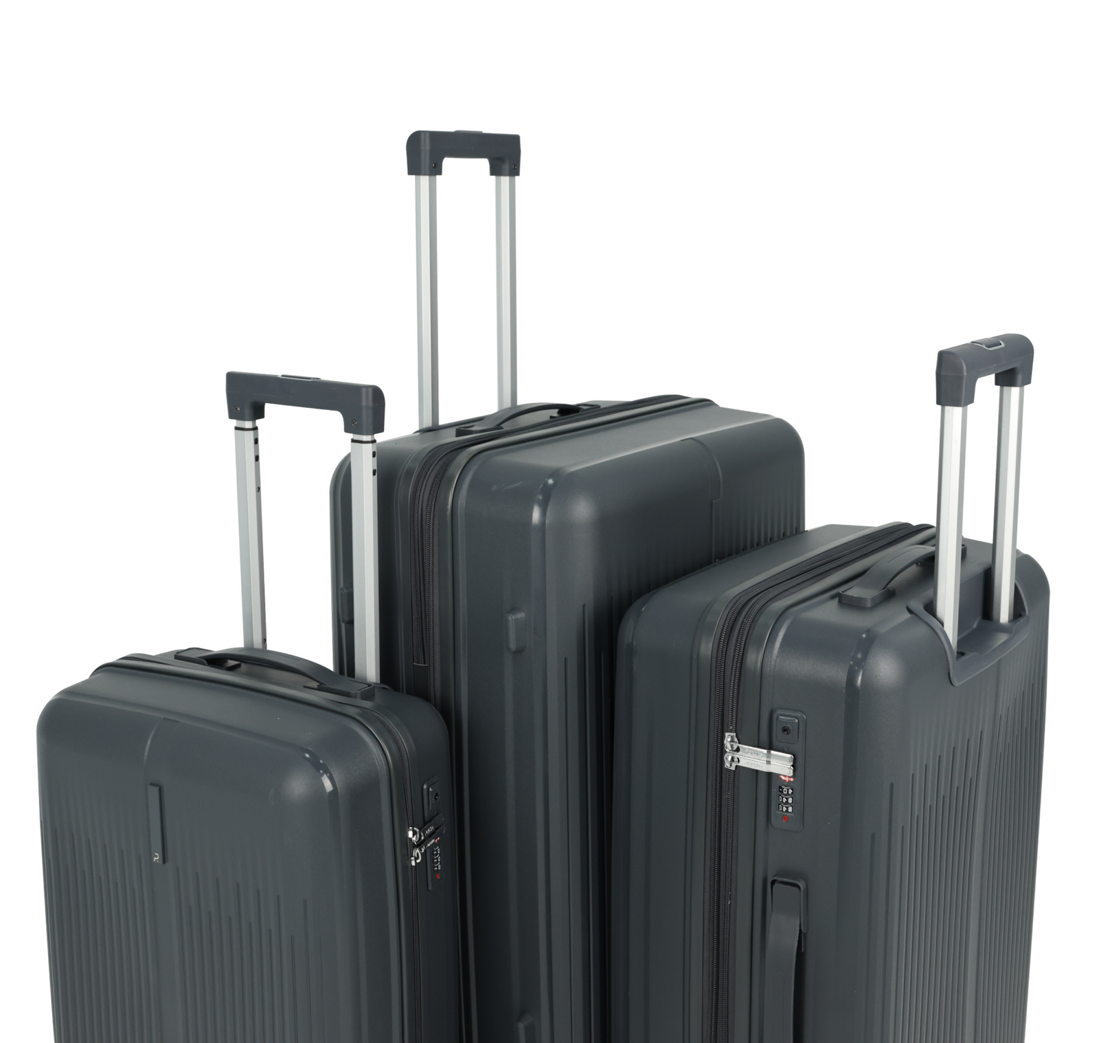 Paklite - PA97-3pc Cross Wind Sm-Med-Large Luggage Set - Navy