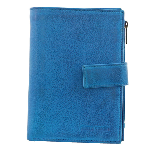 Pierre Cardin - PC1818 Leather Ladies Wallet - Aqua