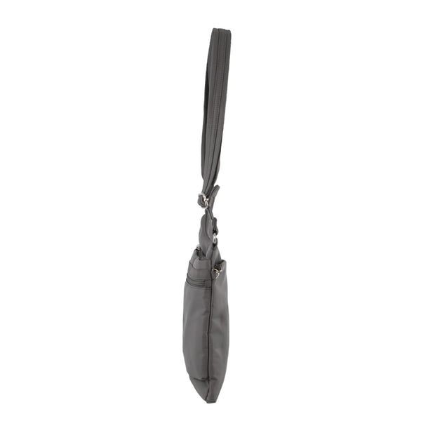 Pierre Cardin - 2416 Nylon Crossbody Bag - Grey - 0