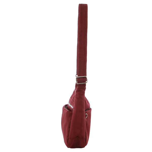 Pierre Cardin - PC2642 Anti-Theft Crossbody Bag - Wine