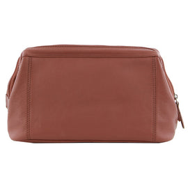 Pierre Cardin - PC2803 Rustic Leather Toiletry Bag - Rose - 0