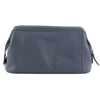 Pierre Cardin - PC2803 Rustic Leather Toiletry Bag - Teal-2