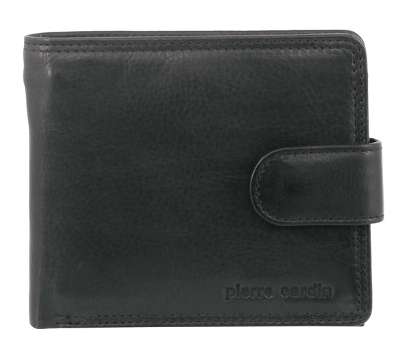 Pierre Cardin PC2813 Black Leather Mens Wallet