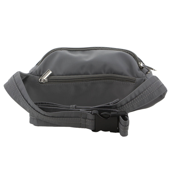 Pierre Cardin - PC3178 Anti Theft Travel Waist Bag - Grey