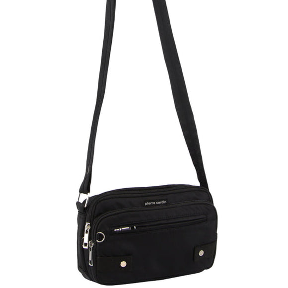 Pierre Cardin - PC3269 Anti Theft Crossbody Travel bag - Black – Bags To Go