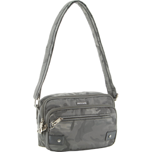 Pierre Cardin - PC3269 Anti Theft Crossbody Travel Bag - Grey