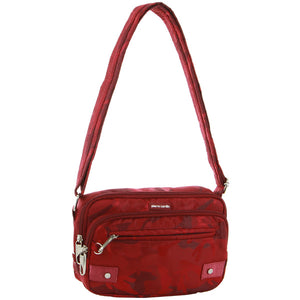 Pierre Cardin - PC3269 Anti Theft Crossbody Travel Bag - Wine