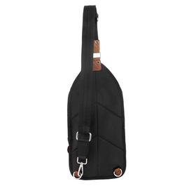 Pierre Cardin - PC3271 Canvas Sling Bag - Black - 0