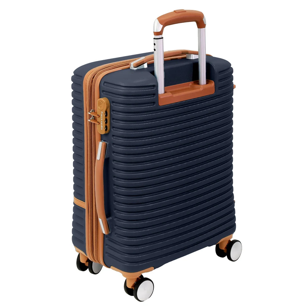Pierre Cardin - PC3937C 54cm Small Cabin Hard Shell Suitcase - Navy