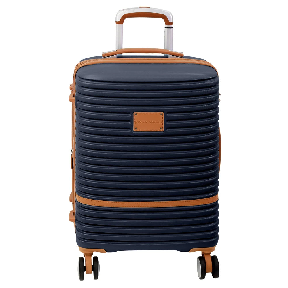 Pierre Cardin - PC3937C 54cm Small Cabin Hard Shell Suitcase - Navy