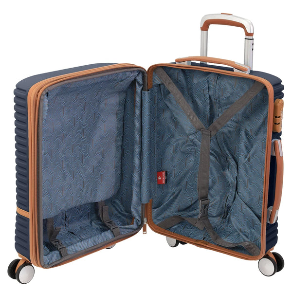 Pierre Cardin - PC3937C 54cm Small Cabin Hard Shell Suitcase - Navy