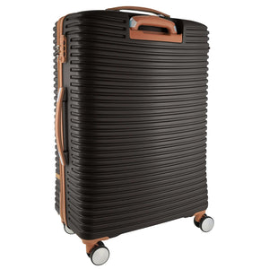 Pierre Cardin - PC3937L 80cm Large Hard Shell Suitcase - Chocolate