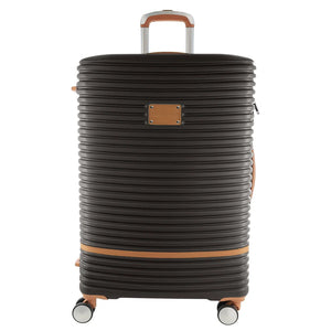 Pierre Cardin - PC3937L 80cm Large Hard Shell Suitcase - Chocolate
