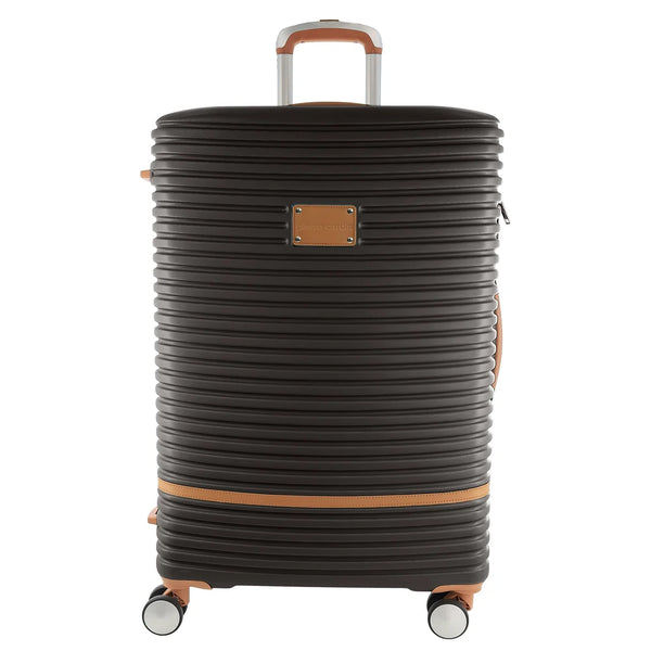 Pierre Cardin - PC3937L 80cm Large Hard Shell Suitcase - Chocolate