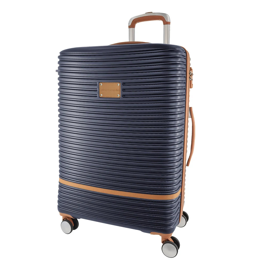 Pierre Cardin - PC3937L 80cm Large Hard Shell Suitcase - Navy
