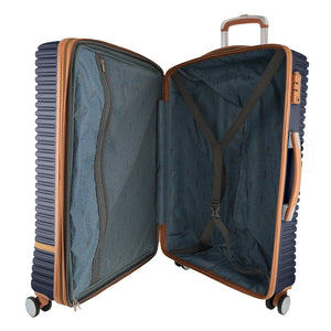 Pierre Cardin - PC3937L 80cm Large Hard Shell Suitcase - Navy
