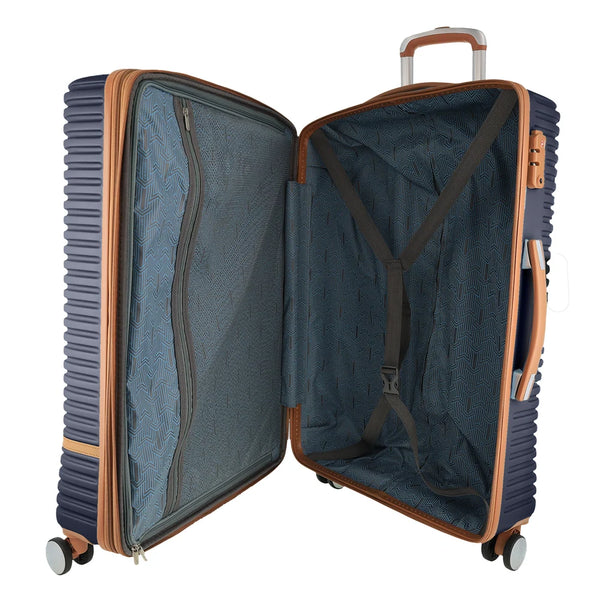 Pierre Cardin - PC3937L 80cm Large Hard Shell Suitcase - Navy