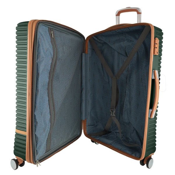 Pierre Cardin - PC3937L 80cm Large Hard Shell Suitcase - Olive