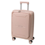 Pierre Cardin - PC3939C Front opening 54cm Cabin Hard Shell Suitcase - Blush