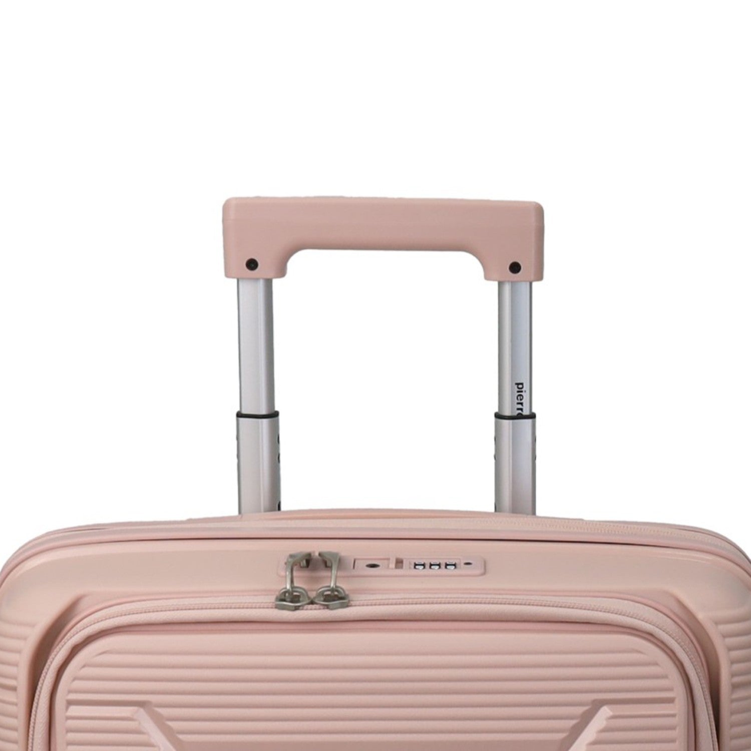 Pierre Cardin - PC3939C Front opening 54cm Cabin Hard Shell Suitcase - Blush