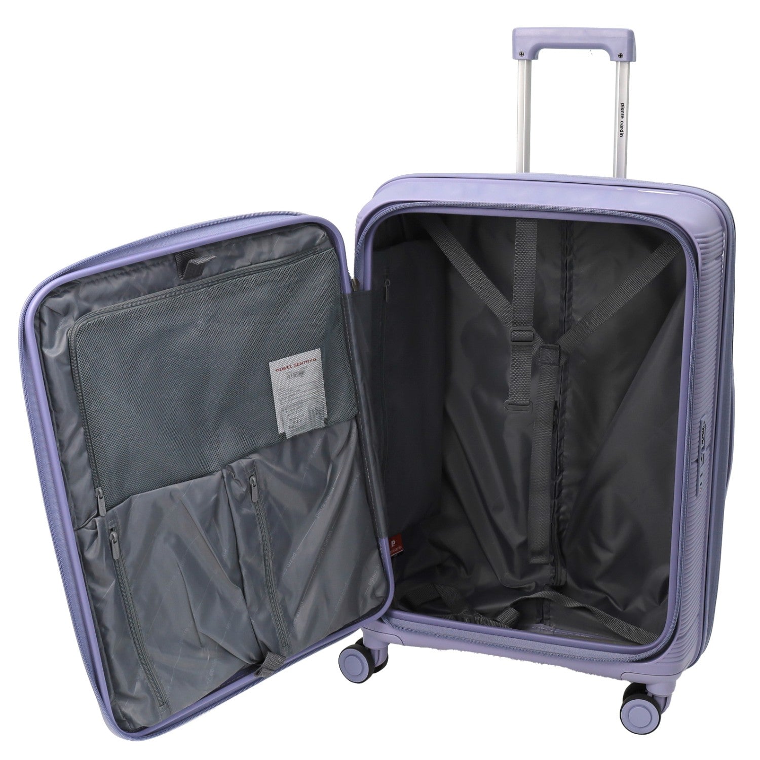 Pierre Cardin - PC3939M Front opening 69cm Medium Hard Shell Suitcase - Blue