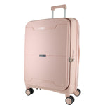 Pierre Cardin - PC3939M Front opening 69cm Medium Hard Shell Suitcase - Blush