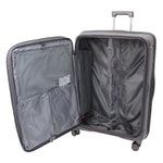 Pierre Cardin - PC3939M Front opening 69cm Medium Hard Shell Suitcase - Graphite